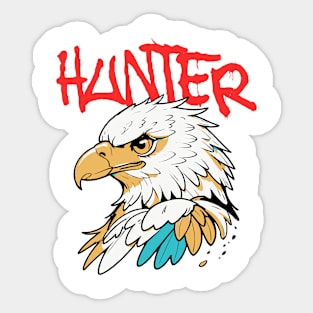 hunter Sticker